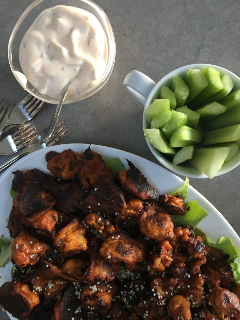 Cauliflower + Broccoli Wings