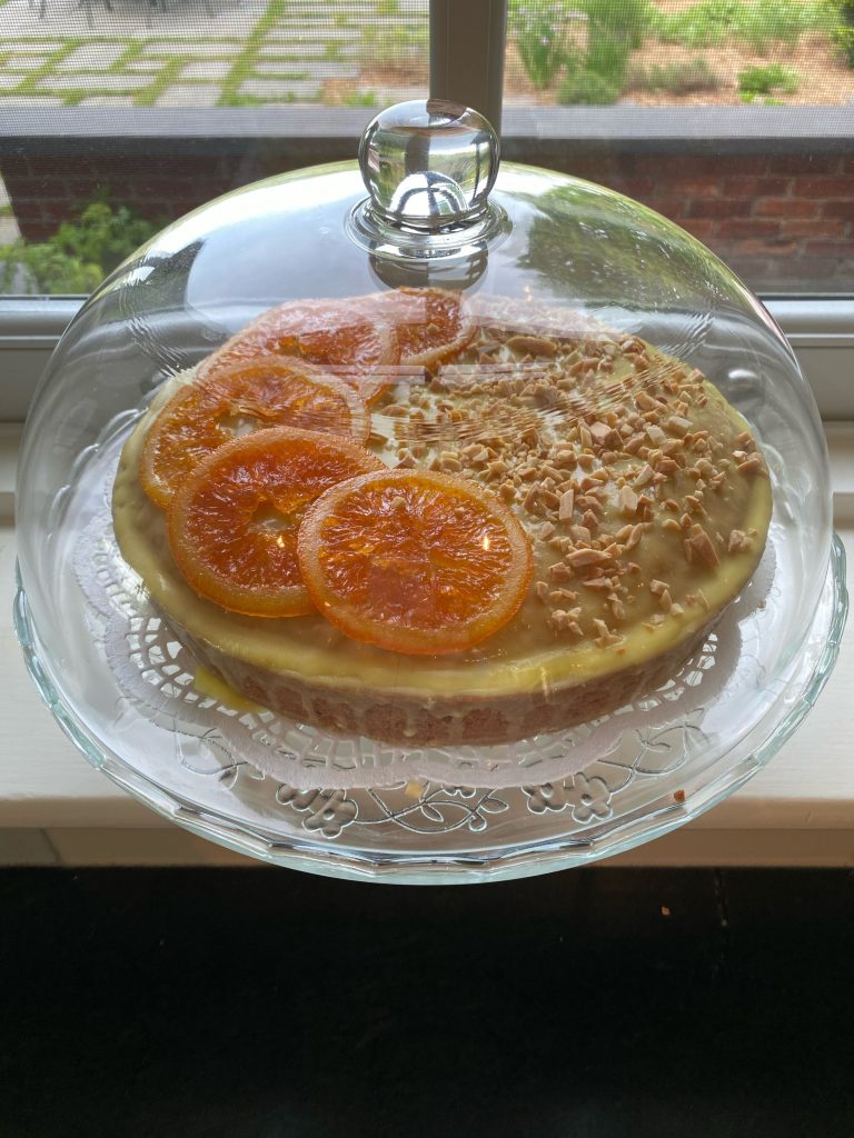 Orange Almond Olive Oil Cake