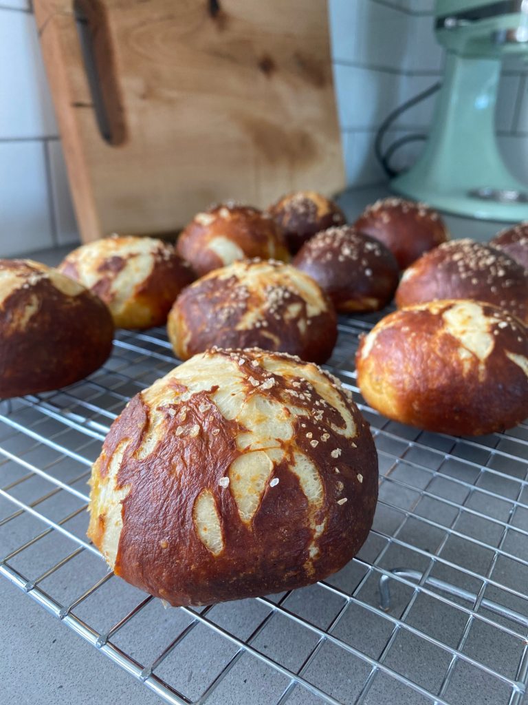 Pretzel Buns