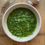 healthy spinach and cashew pesto pasta