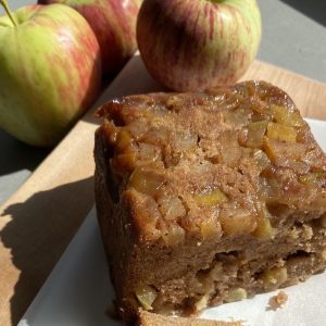 spiced apple pear loaf