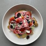 healthy loaded potato bowls