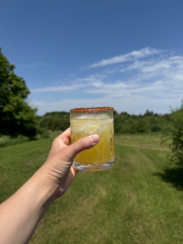 spicy pineapple mocktail