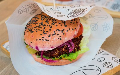 3 Ingredient Lentil & Beet Burgers