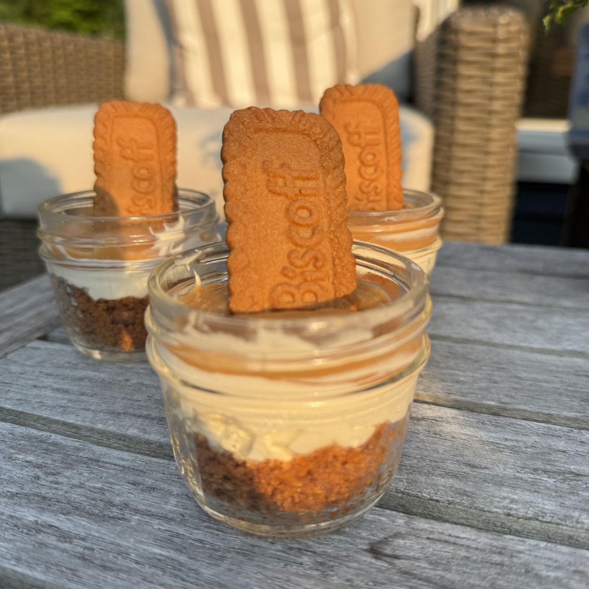 biscoff cheesecake cups

