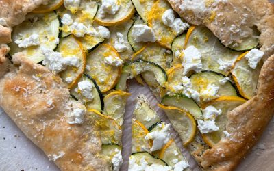 Courgette Galette (Zucchini Galette)