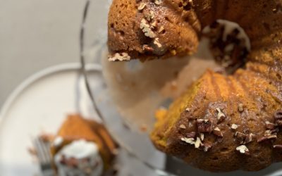 Pumpkin Pecan Bundt Cake