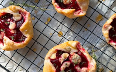 Mini Beetroot & Blue Cheese Galette