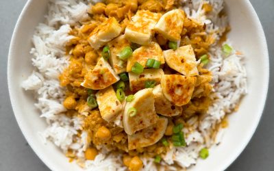 Halloumi Curry