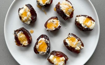 Boursin Stuffed Dates