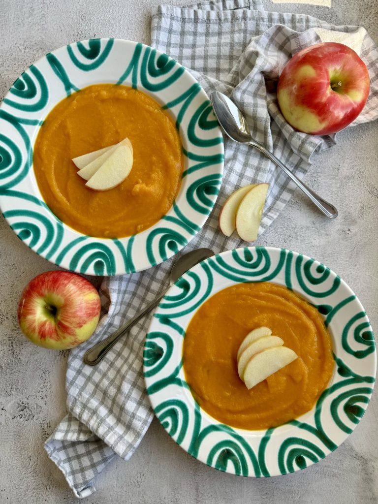 roasted butternut squash carrot soup
