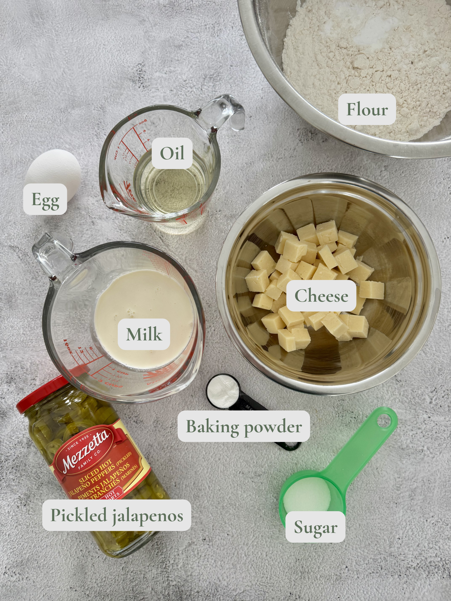cheese drop biscuit ingredients.